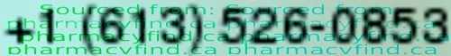 Fax number for Zellers Pharmacy
