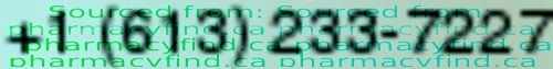 Fax number for White Cross Dispensary (Ottawa) Ltd