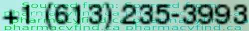 Telephone number for Ottawa Natural Clinic Pharmacy