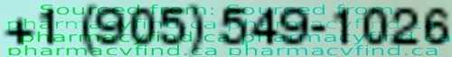 Telephone number for Zellers Pharmacy