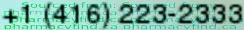 Telephone number for Canadian Generic Phctl Assoc