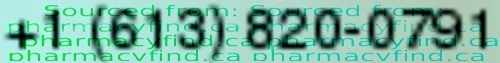 Telephone number for Pharmacy Consultant Services